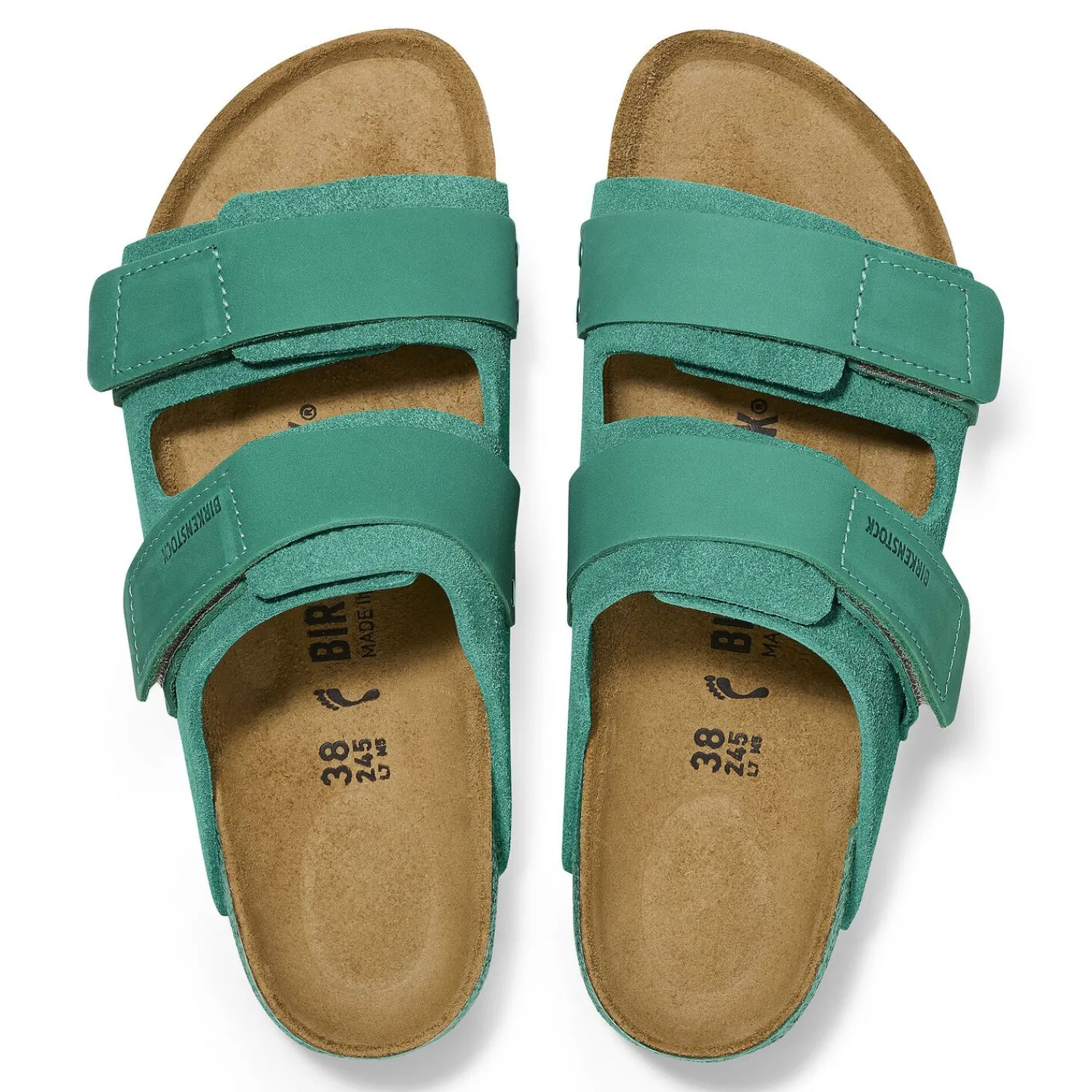 Heren Birkenstock Twee Riemen-Uji