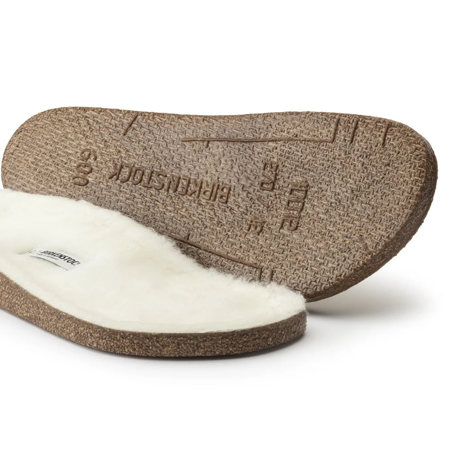 Heren Birkenstock Pantoffels-Wisselvoetbed Lamsvel Zermatt / Andermatt