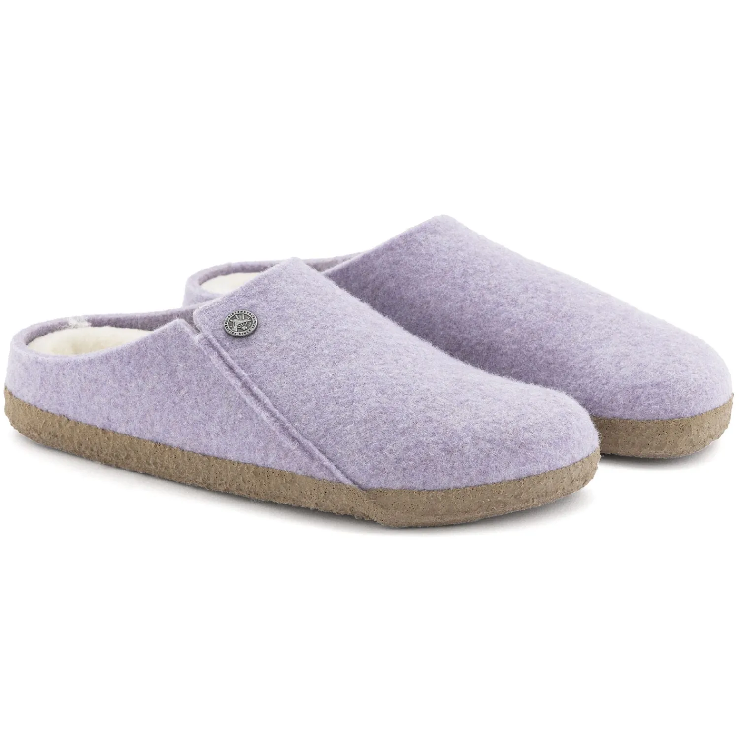 Heren Birkenstock Pantoffels-Zermatt Lamsvel