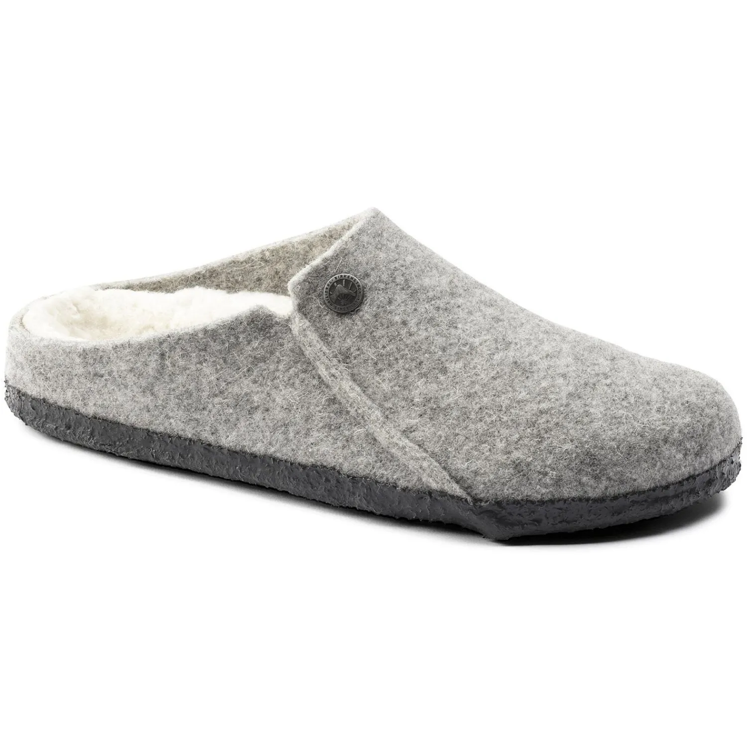 Heren Birkenstock Pantoffels-Zermatt Lamsvel