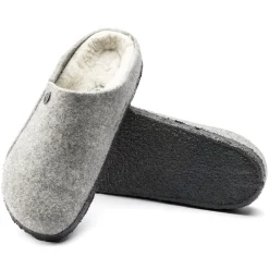 Heren Birkenstock Pantoffels-Zermatt Lamsvel