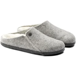 Heren Birkenstock Pantoffels-Zermatt Lamsvel