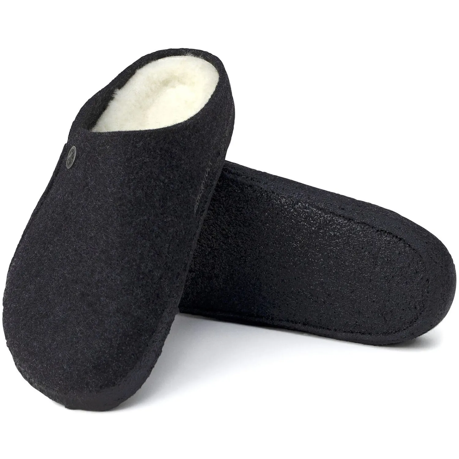 Heren Birkenstock Pantoffels-Zermatt Lamsvel