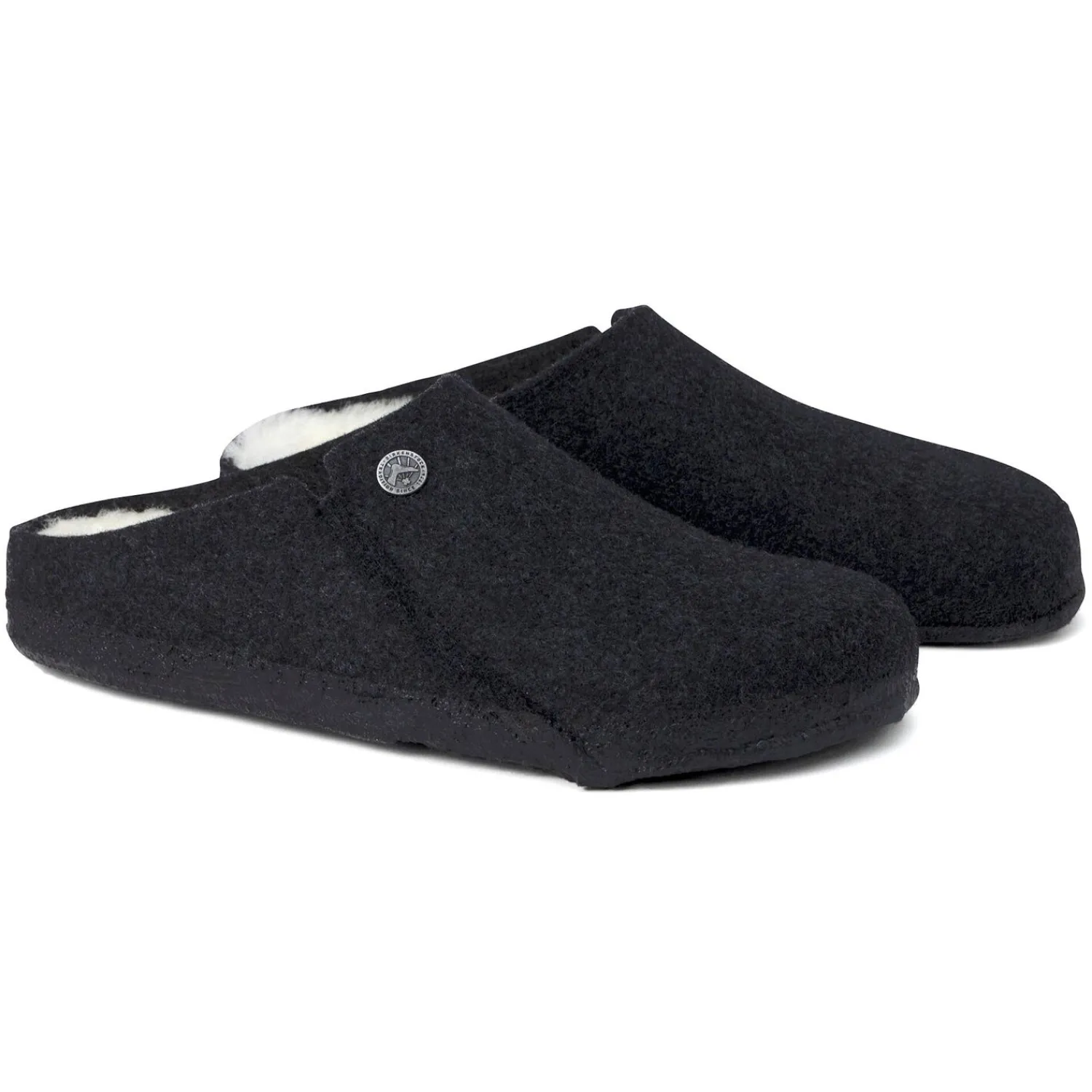 Heren Birkenstock Pantoffels-Zermatt Lamsvel