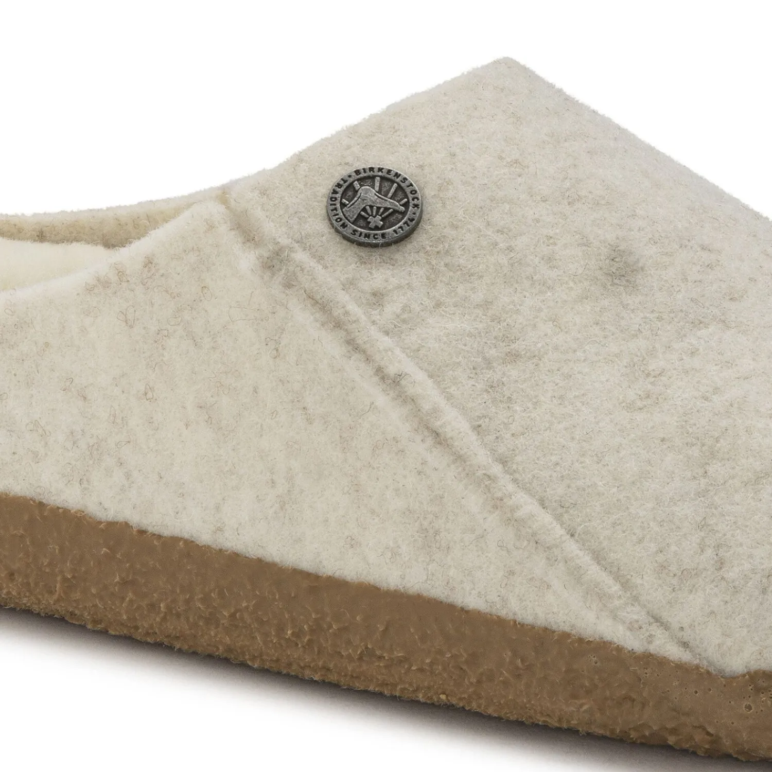 Heren Birkenstock Pantoffels-Zermatt Lamsvel