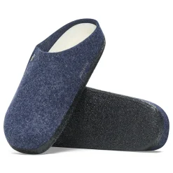 Heren Birkenstock Pantoffels-Zermatt Lamsvel